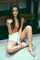 brunette babe model
