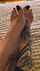 feet nail toes