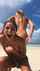 beach embarrased shy