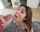 teen brunette cumshot