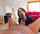 straight hair lingerie interracial