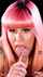 blowjob handjob pink hair