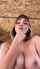 closeup large tits finger sucking