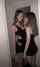 riley reid black dress lesbian