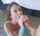 teen blonde cumshot