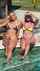 bikini blonde pool