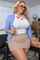 milf blond school