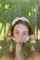 blowjob kneeling brunette