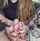 feetjob nails teen
