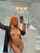 curvy ebony orange hair
