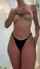 thong navel piercing hair bun