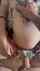 anal handjob cum