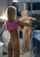 blonde ass shot mirror