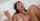 dark hair topless choking