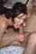 blowjob brunette pretty