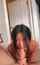 handjob black hair closeup