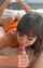 petite bangs brunette