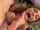 topless brunette long hair