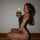 white tattoos brunette