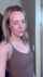 small tits blonde model