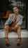 nude model bottomless woman high heeled sandals