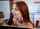 brunette hot office
