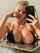 blonde selfie curvy