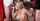 topless blonde threesome