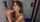 dyed hair tattooed topless