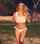 blonde outside boobs