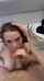 blowjob brown hair gagging