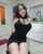 dress brunette makeup