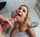 blonde tattoo cumshot