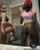 two girls twerk teen