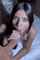 brunette sucking dick