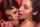 dark hair threesome rimjob