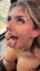 blonde facial cumshot
