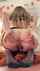 ass spread blonde nylon